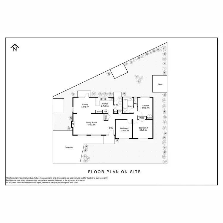 Floorplan of Homely house listing, 3 Reynolds Court, Werribee VIC 3030