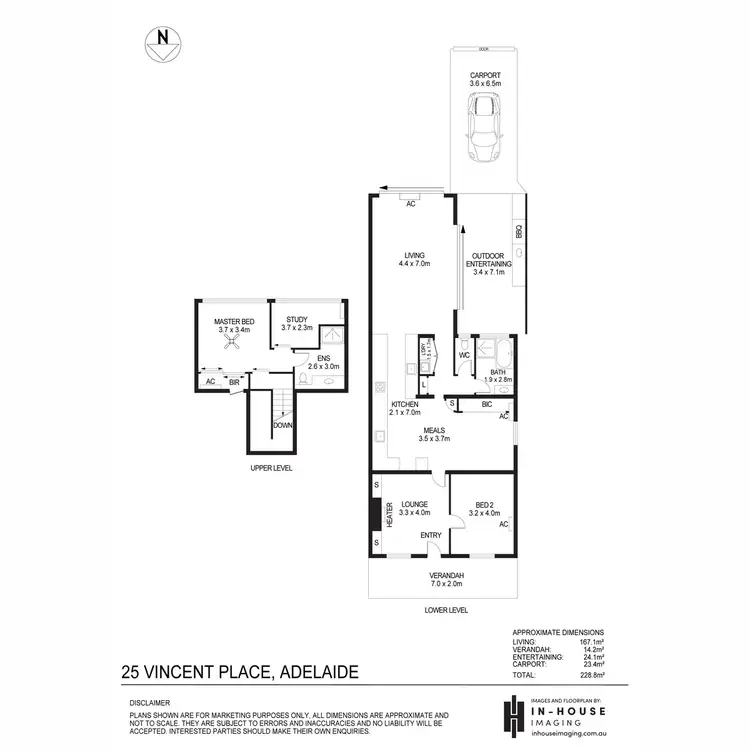 Floorplan of Homely house listing, 25 Vincent Place, Adelaide SA 5000