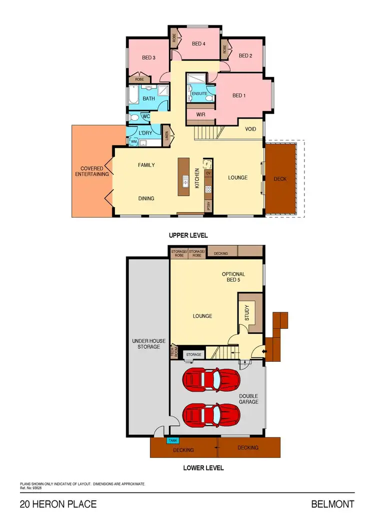 Floorplan of Homely house listing, 20 Heron Place, Belmont NSW 2280