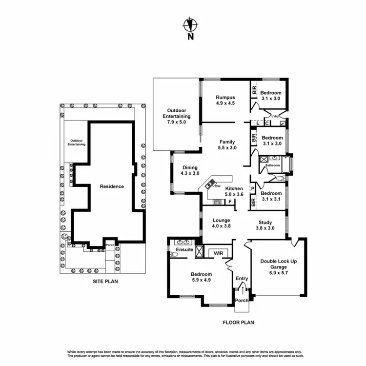 Floorplan of Homely house listing, 16 Baltimore Drive, Point Cook VIC 3030
