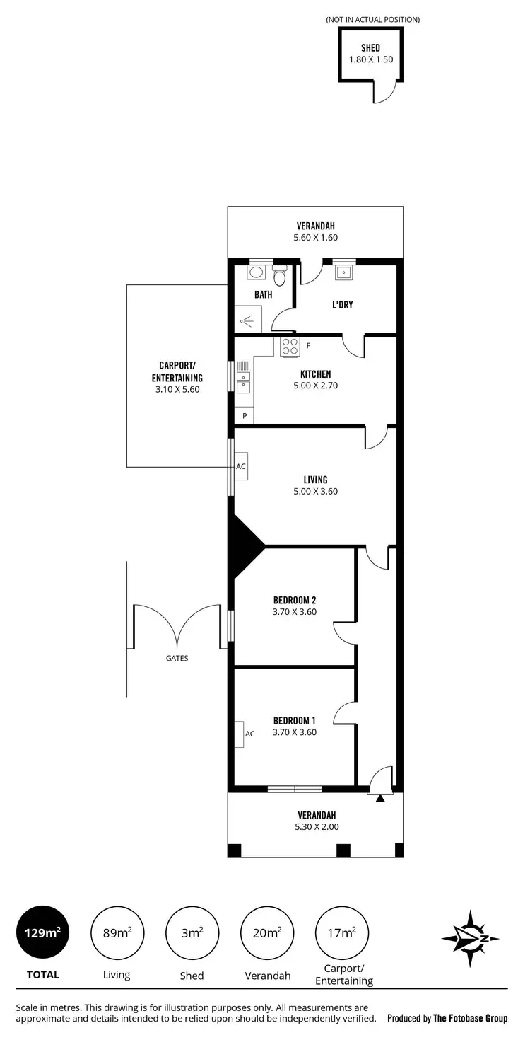 Floorplan of Homely house listing, 18 Bolingbroke Avenue, Devon Park SA 5008