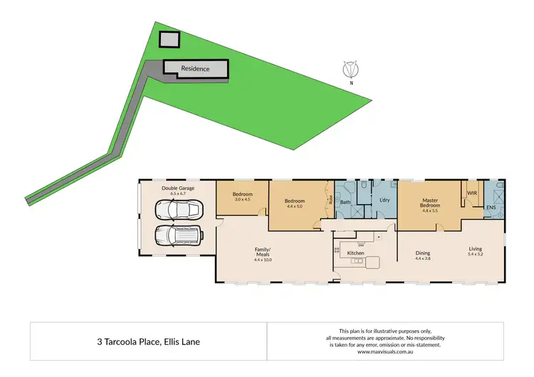 Floorplan of Homely house listing, 3 Tarcoola Place, Ellis Lane NSW 2570