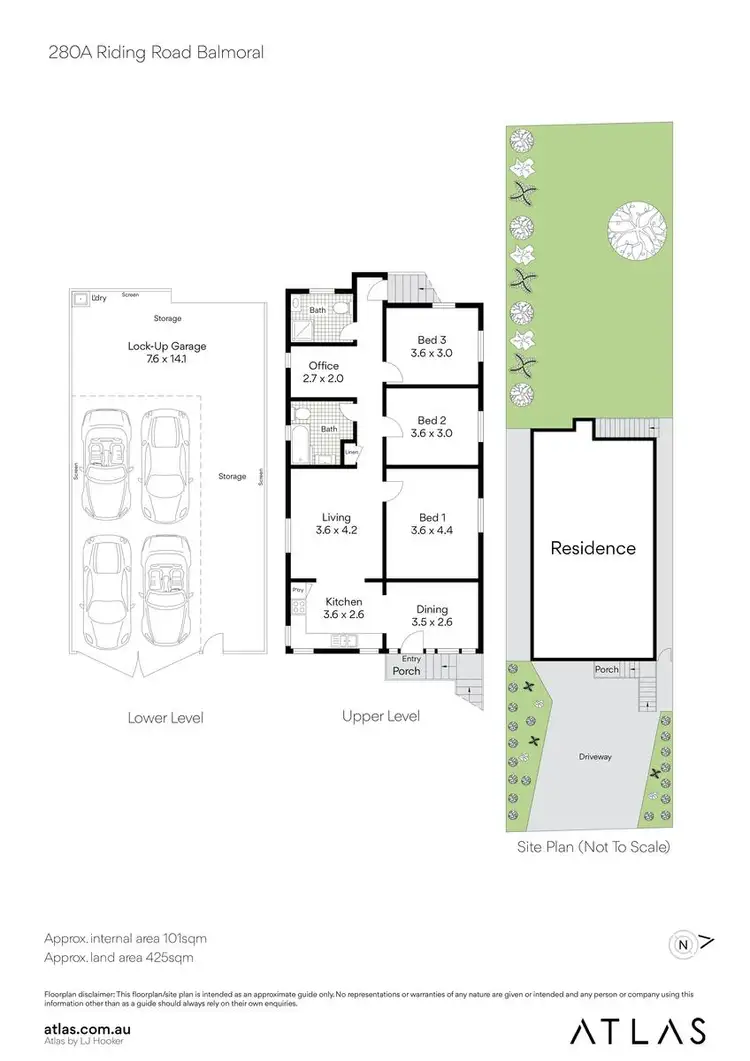 Floorplan of Homely house listing, 280A Riding Road, Balmoral QLD 4171