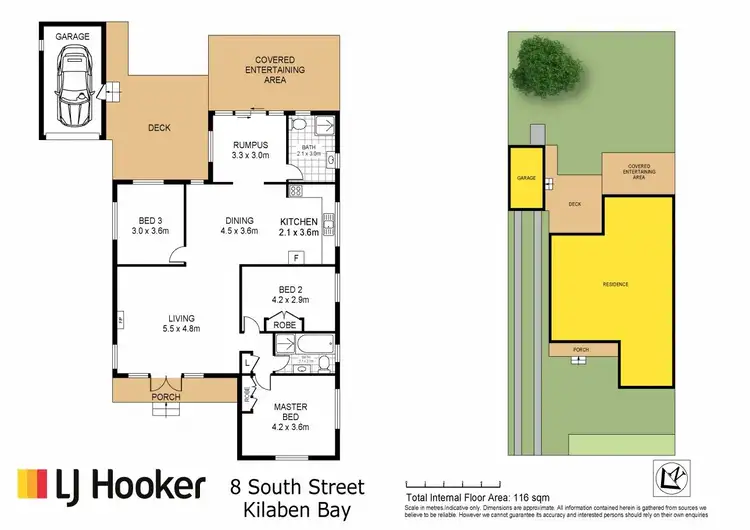 Floorplan of Homely house listing, 8 South Street, Kilaben Bay NSW 2283