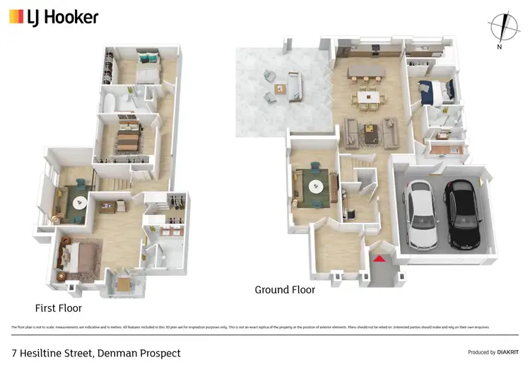 Floorplan of Homely house listing, 7 Heseltine Street, Denman Prospect ACT 2611