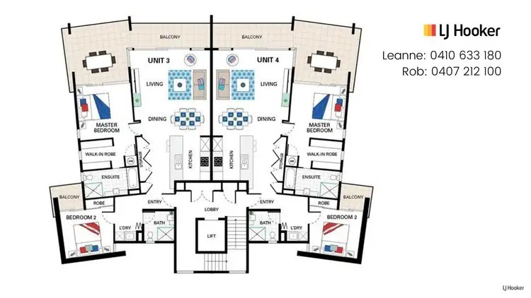 Floorplan of Homely unit listing, 3/3A Third Avenue, Palm Beach QLD 4221