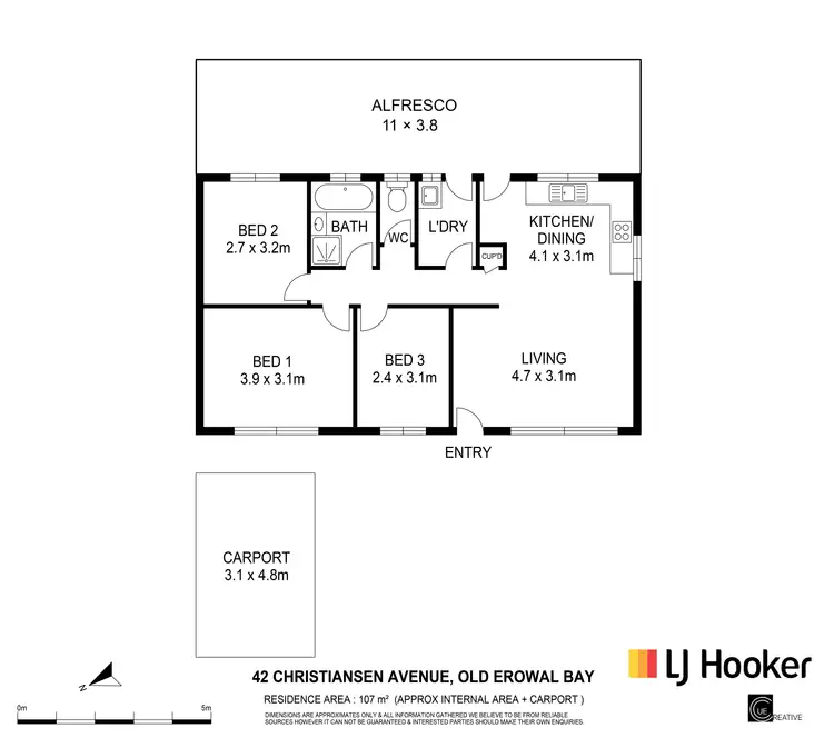 Floorplan of Homely house listing, 42 Christiansen Avenue, Old Erowal Bay NSW 2540