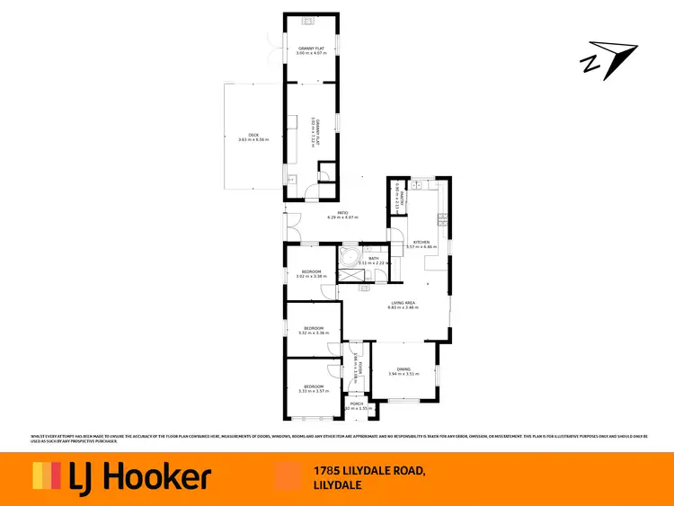 Floorplan of Homely house listing, 1785 Lilydale Road, Lilydale TAS 7268