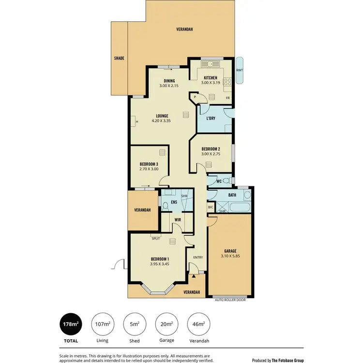 Floorplan of Homely house listing, 18 Manning Crescent, Pooraka SA 5095