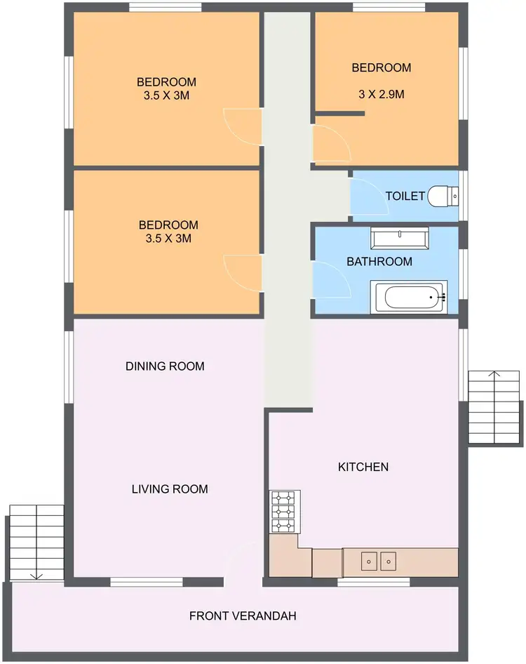 Floorplan of Homely house listing, 25 Livermore Street, Wandal QLD 4700