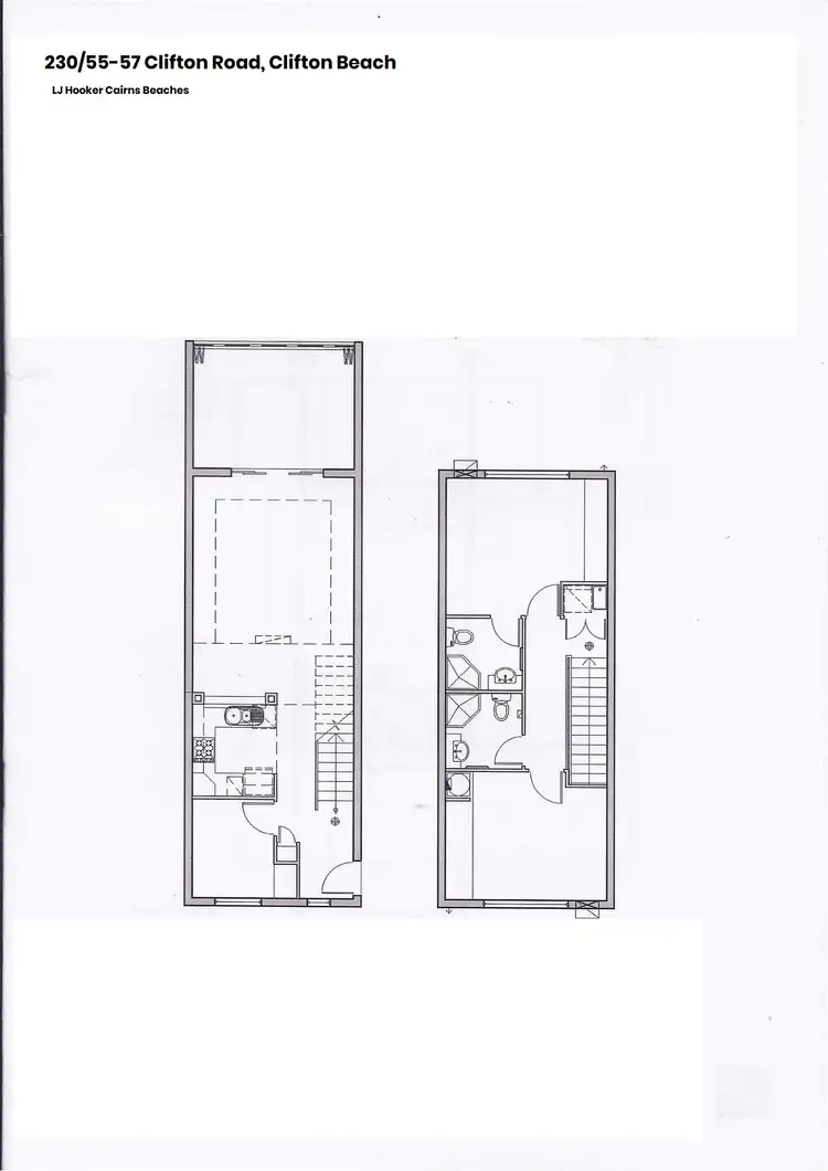 Floorplan of Homely villa listing, 230/55-57 Clifton Road, Clifton Beach QLD 4879