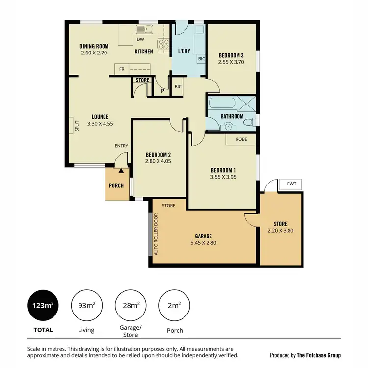 Floorplan of Homely unit listing, 1/58 Le Hunte Street, Kilburn SA 5084