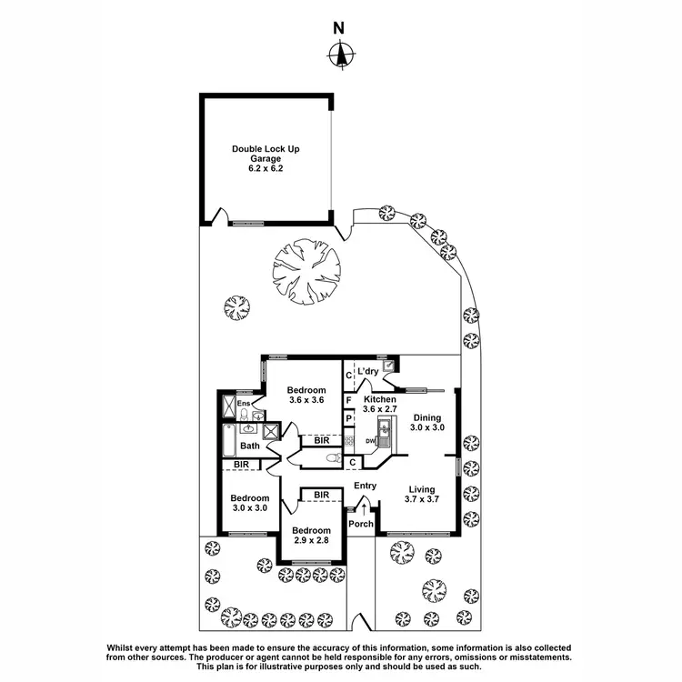 Floorplan of Homely unit listing, 16/264 Shaws Road, Werribee VIC 3030