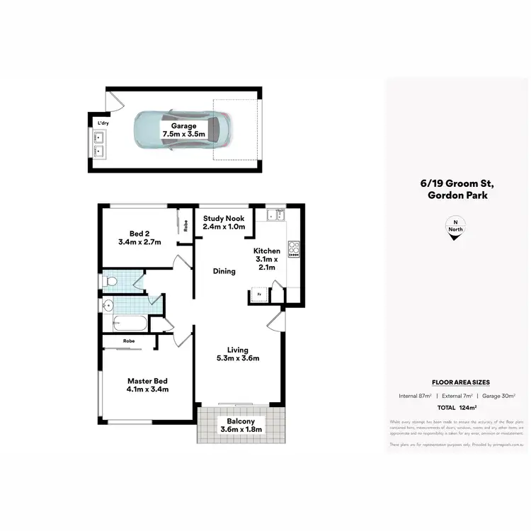 Floorplan of Homely unit listing, 6/19 Groom Street, Gordon Park QLD 4031