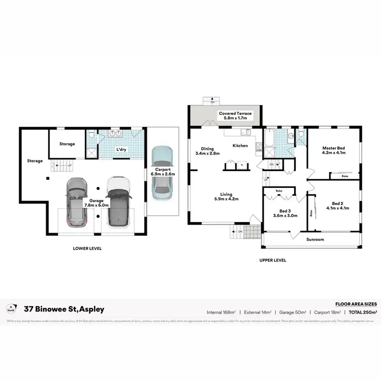 Floorplan of Homely house listing, 37 Binowee Street, Aspley QLD 4034