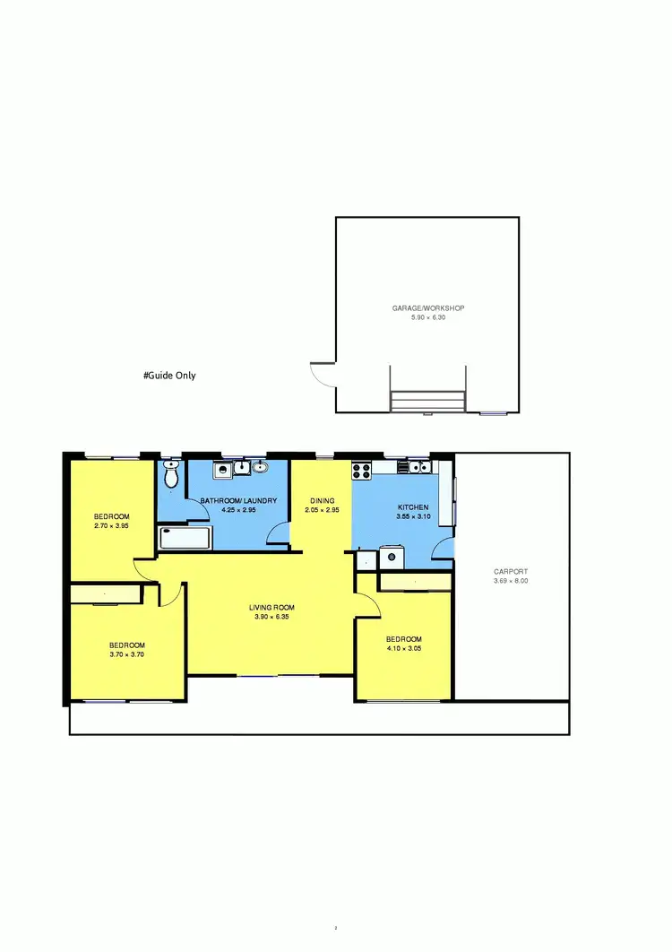 Floorplan of Homely house listing, 57 Lake View Crescent, St Leonards VIC 3223
