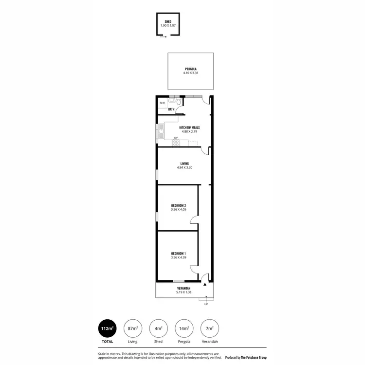 Floorplan of Homely house listing, 32 Verdun Street, Beulah Park SA 5067