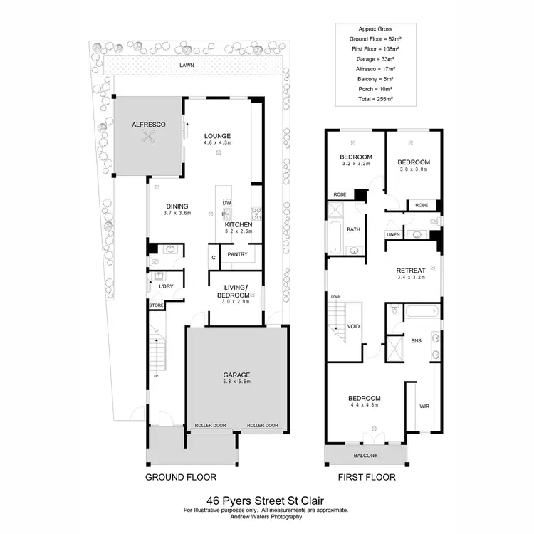 Floorplan of Homely house listing, 46 Pyers Street, St Clair SA 5011