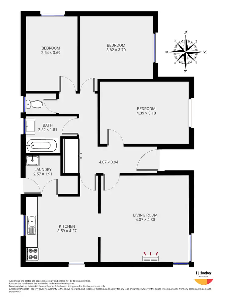 Floorplan of Homely house listing, 10 Plymouth Road, Gagebrook TAS 7030