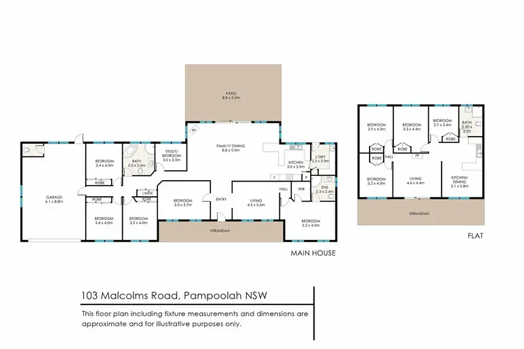 Floorplan of Homely rural property listing, 103 Malcolms Road, Pampoolah NSW 2430