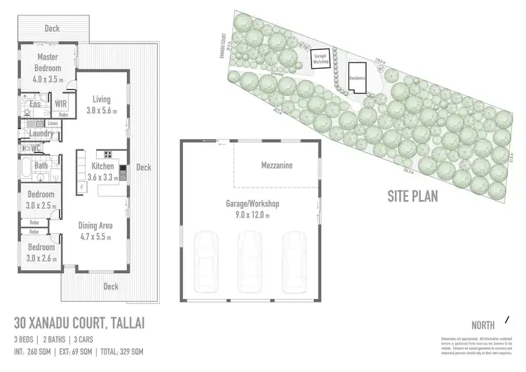 Floorplan of Homely house listing, 30 Xanadu Court, Tallai QLD 4213