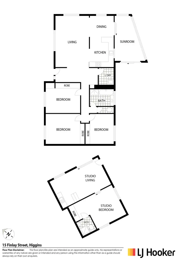 Floorplan of Homely house listing, 15 Findlay Street, Higgins ACT 2615