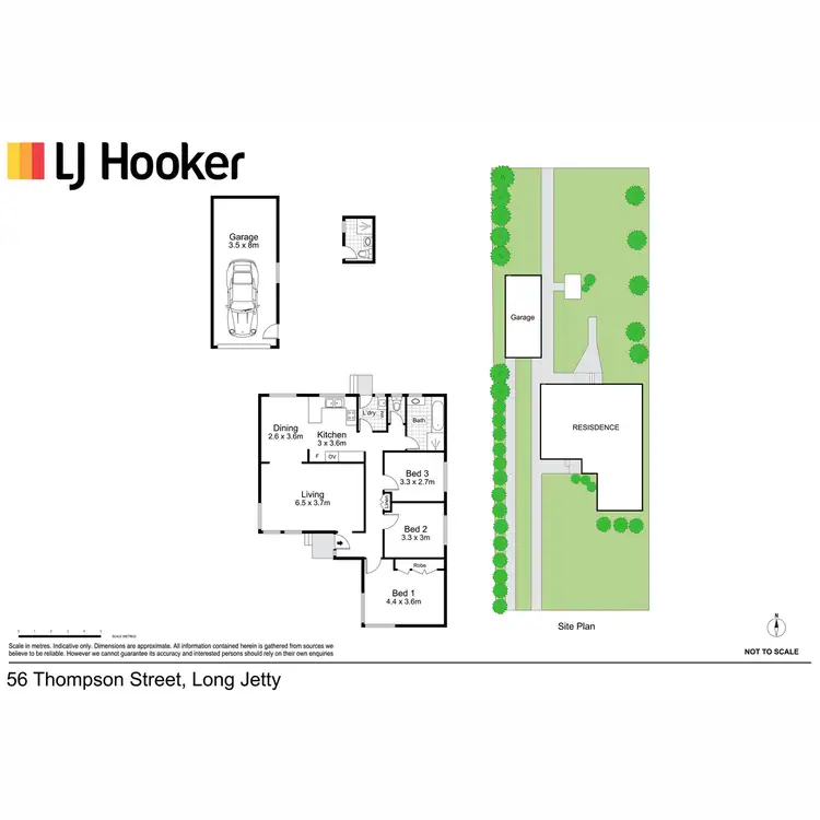 Floorplan of Homely house listing, 56 Thompson Street, Long Jetty NSW 2261