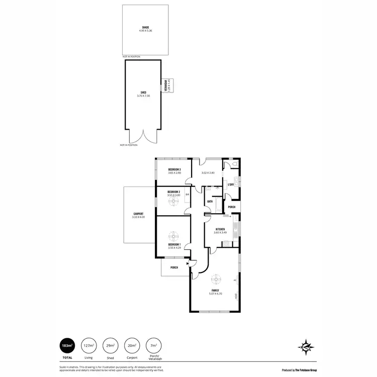 Floorplan of Homely house listing, 97 Botting Street, Albert Park SA 5014