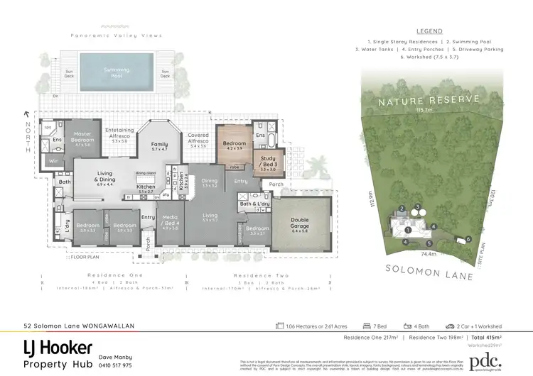 Floorplan of Homely rural property listing, 52 Solomon Lane, Wongawallan QLD 4210