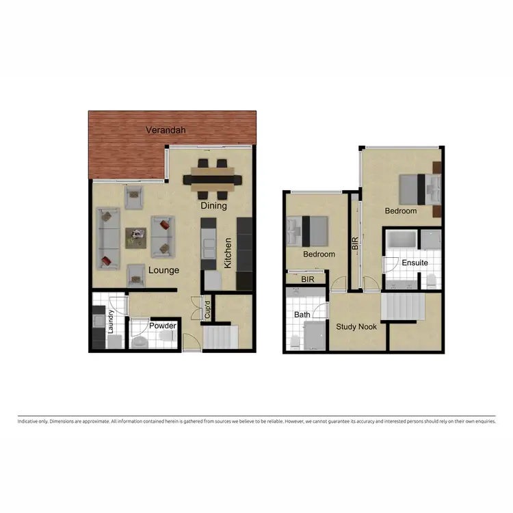 Floorplan of Homely apartment listing, 57/5 Burbury Close, Barton ACT 2600