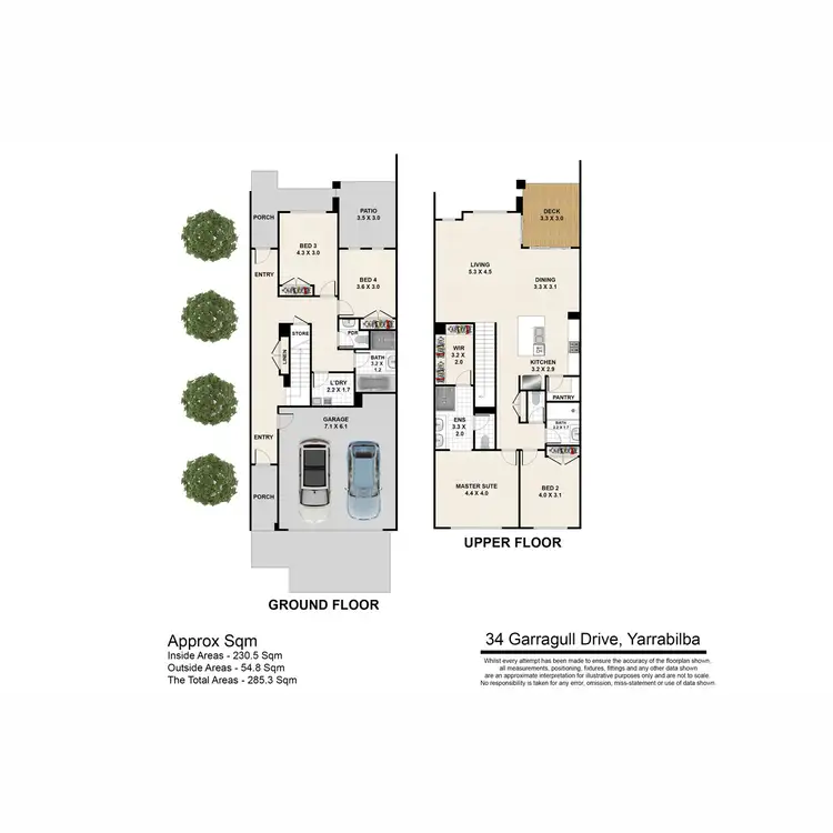 Floorplan of Homely house listing, 34 Garragull Drive, Yarrabilba QLD 4207