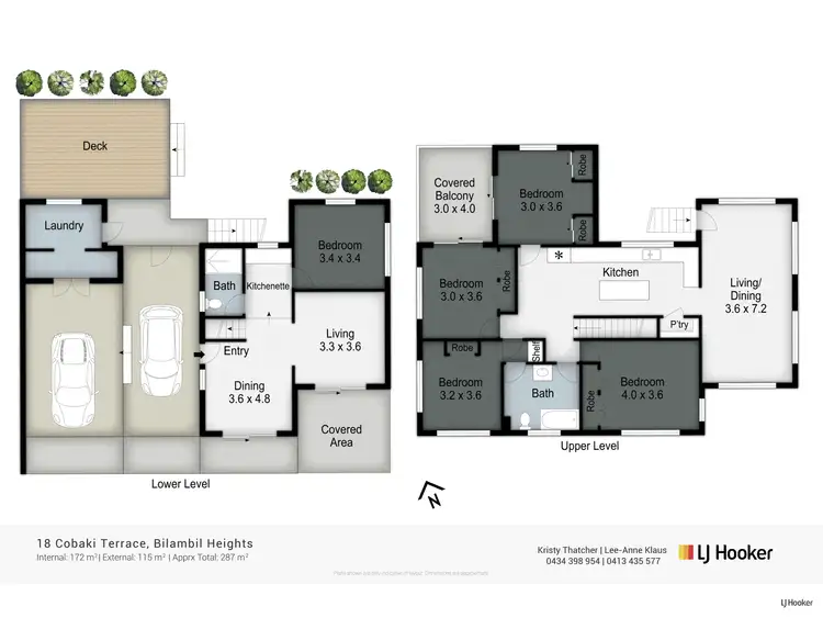 Floorplan of Homely house listing, 18 Cobaki Terrace, Bilambil Heights NSW 2486