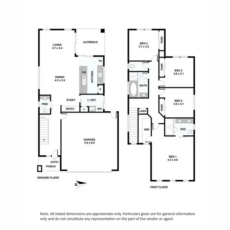 Floorplan of Homely house listing, 4 Carnegie Road, Point Cook VIC 3030