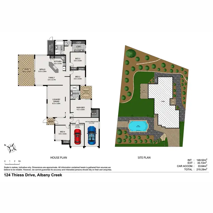 Floorplan of Homely house listing, 124 Thiess Drive, Albany Creek QLD 4035