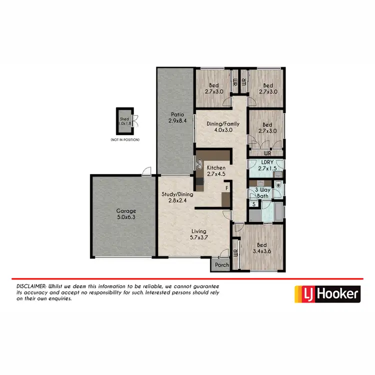 Floorplan of Homely house listing, 19 Merevale Place, Oakhurst NSW 2761