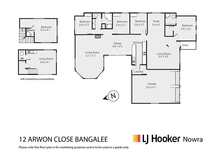Floorplan of Homely house listing, 12 Arwon Close, Bangalee NSW 2541