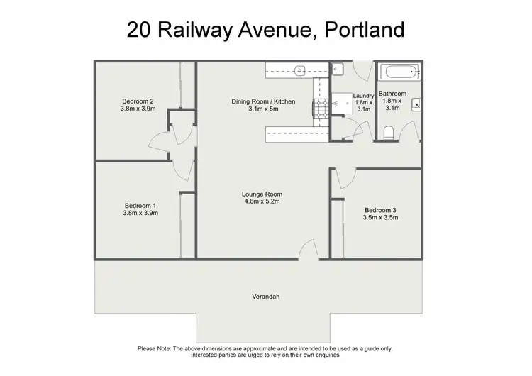 Floorplan of Homely house listing, 20 Railway Avenue, Portland NSW 2847