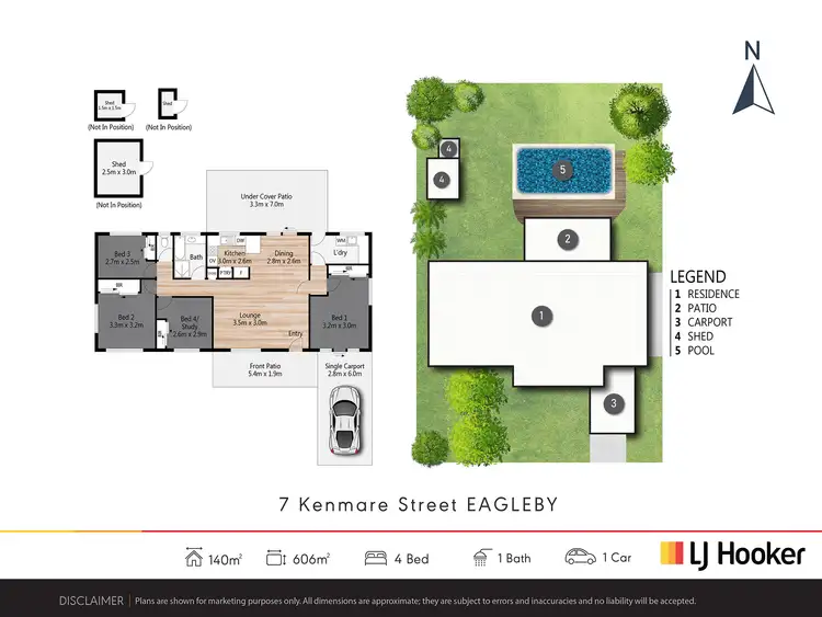 Floorplan of Homely house listing, 7 Kenmare St, Eagleby QLD 4207