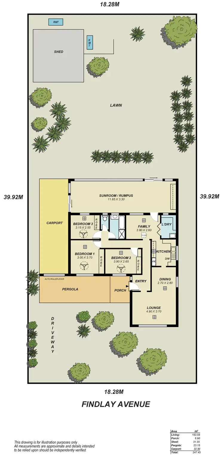 Floorplan of Homely house listing, 5 Findlay Avenue, Salisbury East SA 5109