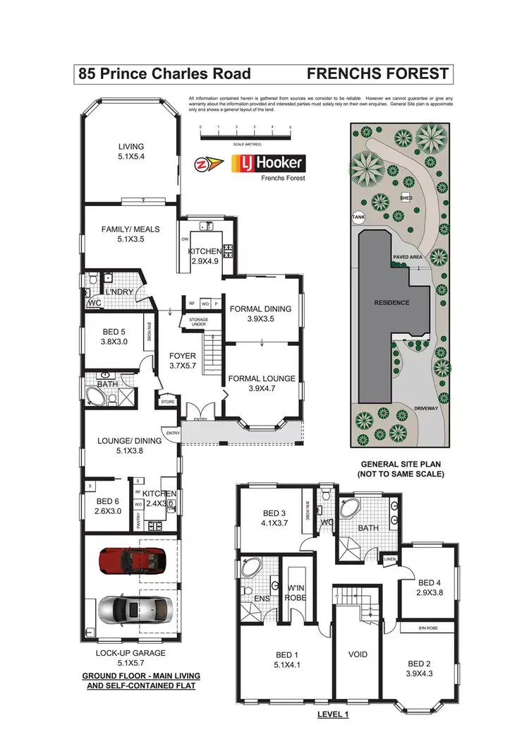 Floorplan of Homely house listing, 85 Prince Charles Road, Frenchs Forest NSW 2086