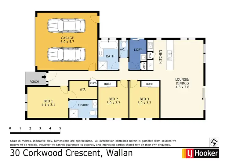 Floorplan of Homely house listing, 30 Corkwood Crescent, Wallan VIC 3756