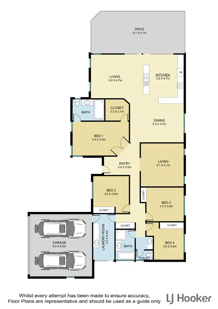 Floorplan of Homely house listing, 6 Zagalia Court, Kallangur QLD 4503