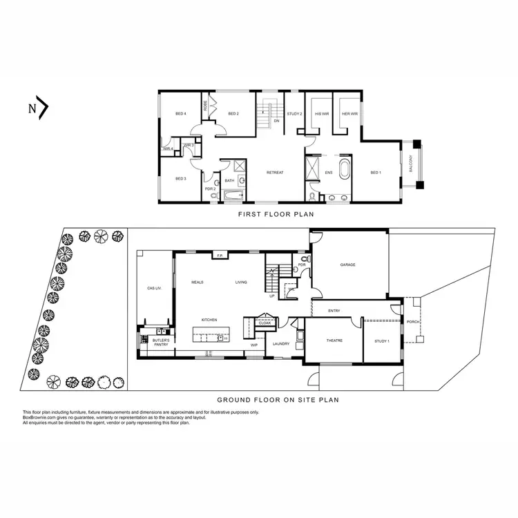 Floorplan of Homely house listing, 1 Baycrest Drive, Point Cook VIC 3030