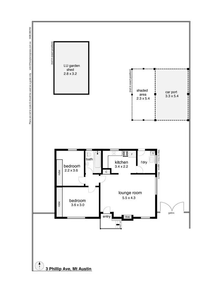 Floorplan of Homely house listing, 3 Phillip Avenue, Mount Austin NSW 2650