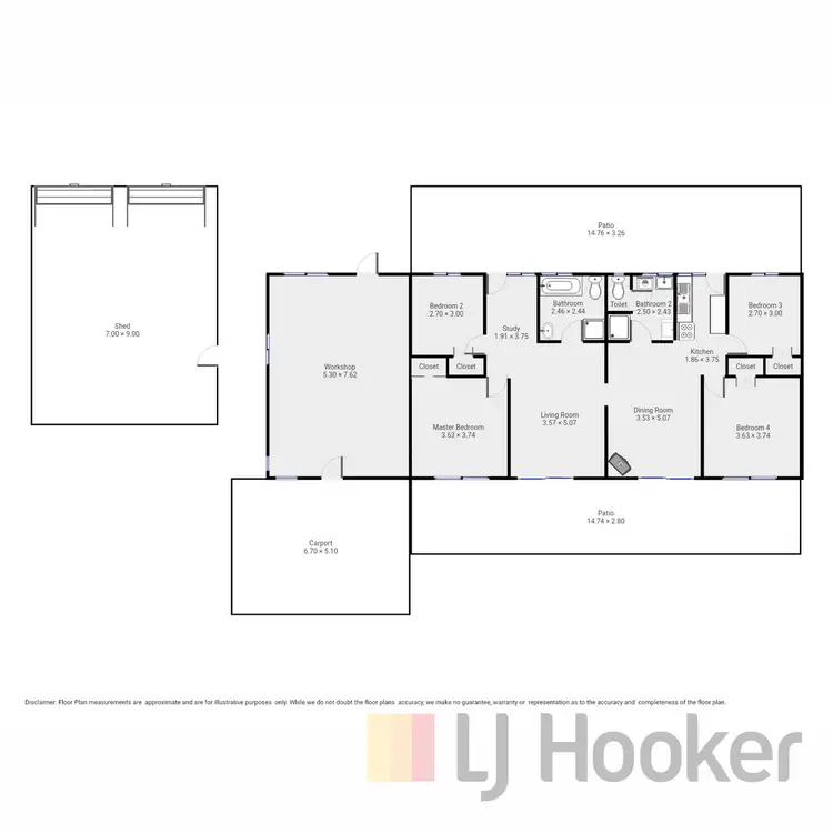 Floorplan of Homely house listing, 18 Kennedy Street, Pemberton WA 6260