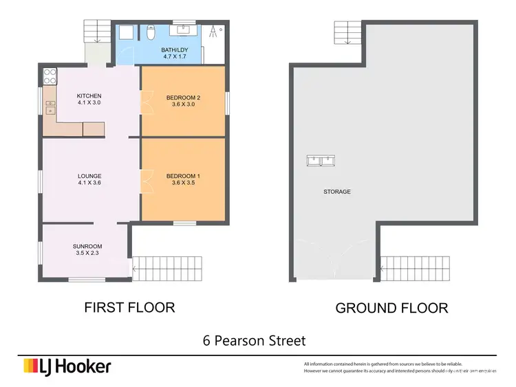 Floorplan of Homely house listing, 6 Pearson Street, West Rockhampton QLD 4700