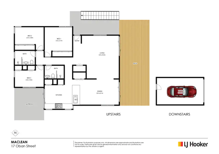 Floorplan of Homely house listing, 17 Oban Street, Maclean NSW 2463