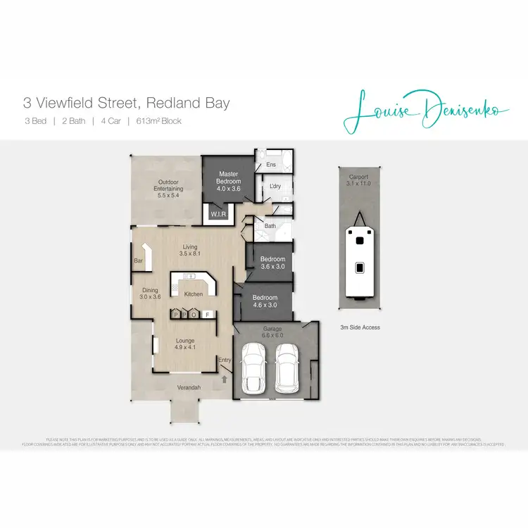 Floorplan of Homely house listing, 3 Viewfield Street, Redland Bay QLD 4165