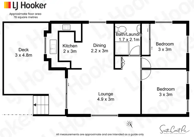 Floorplan of Homely villa listing, Site 14/55 Sunpatch Parade, Tomakin NSW 2537