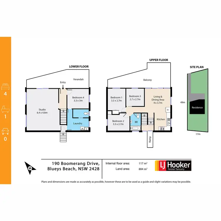 Floorplan of Homely house listing, 190 Boomerang Drive, Blueys Beach NSW 2428